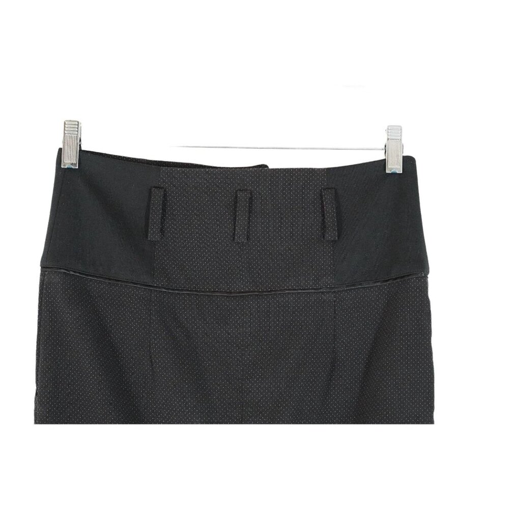 Y2K Rampage Skirt Size 7 Black White Polka Dots High Waisted Form Fitting Pencil - Picture 5 of 8